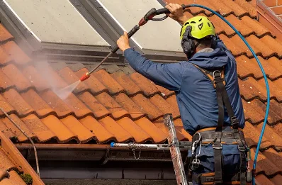 Démoussage et hydrofuge de toiture à Kernouës